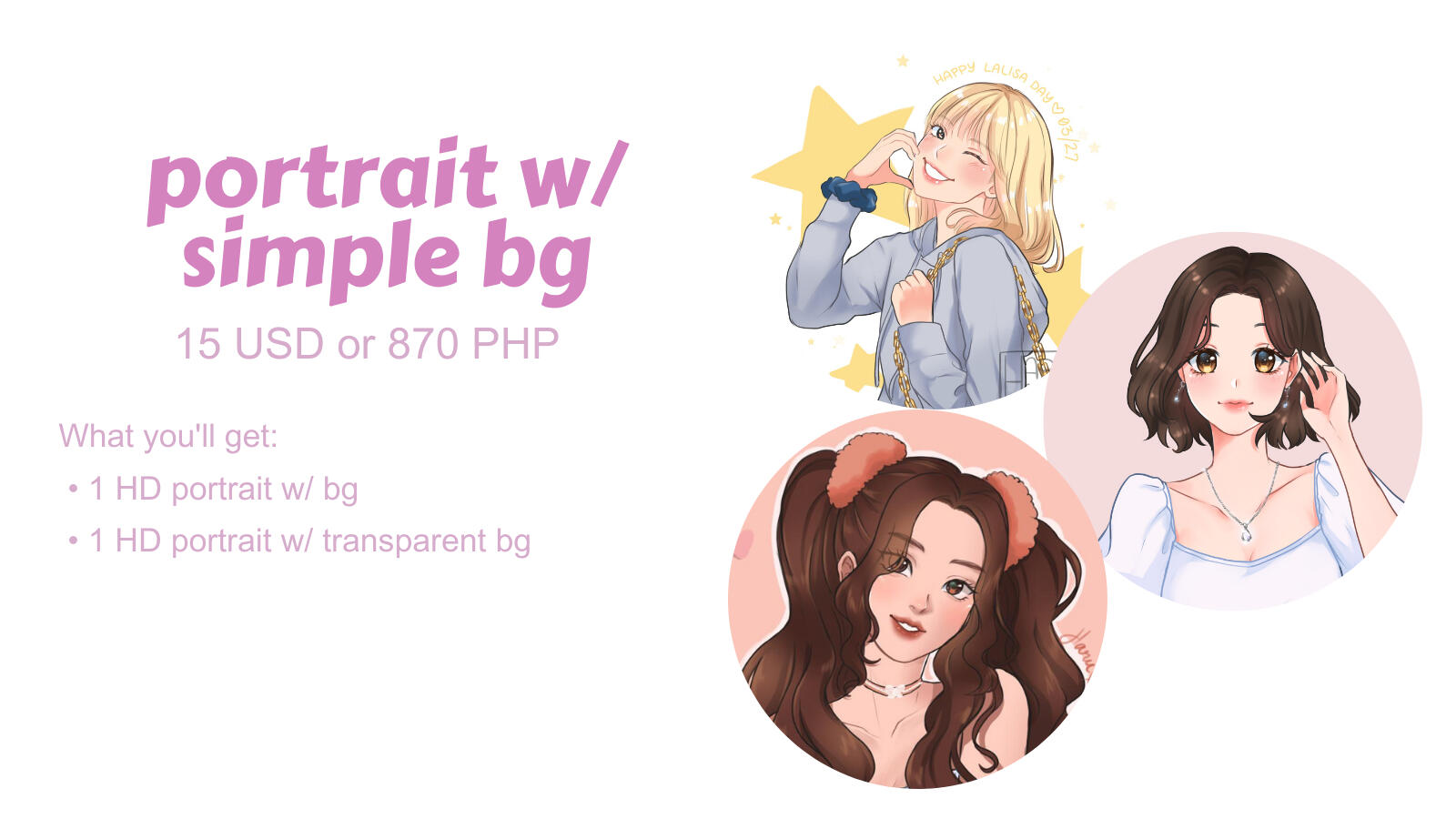 portrait with simple bg